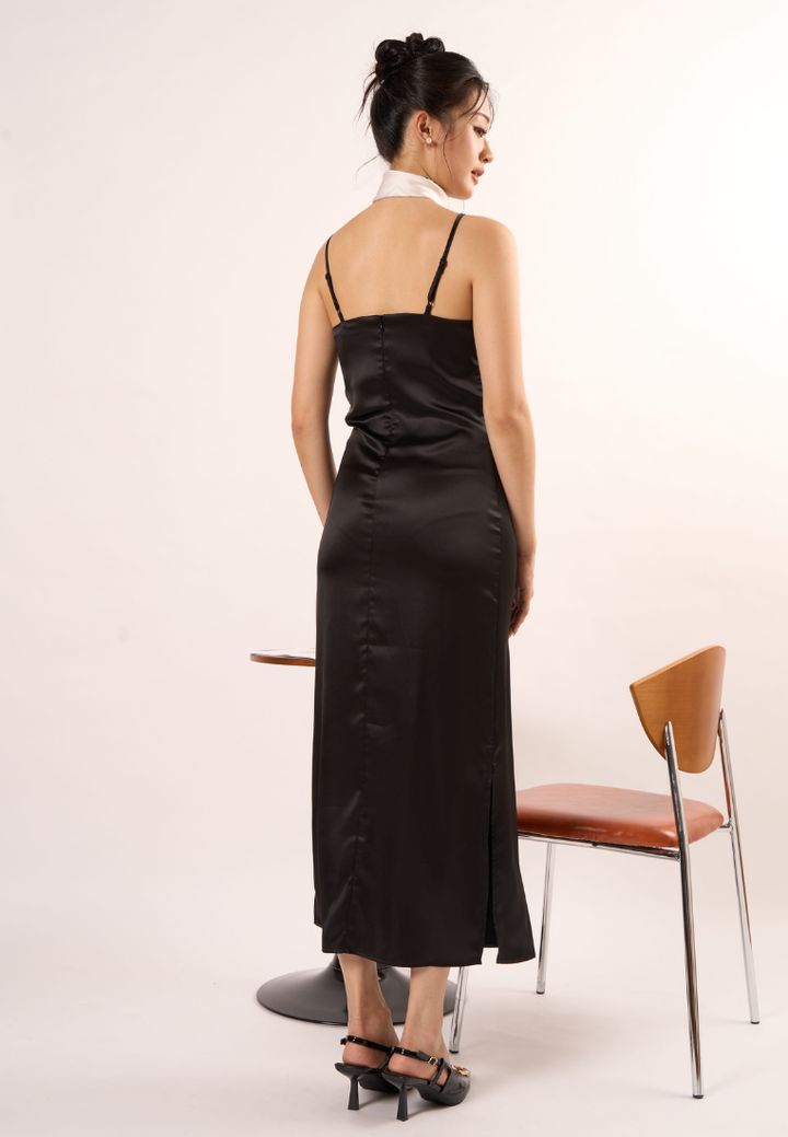 Celia Classic Cami Dress (Black)