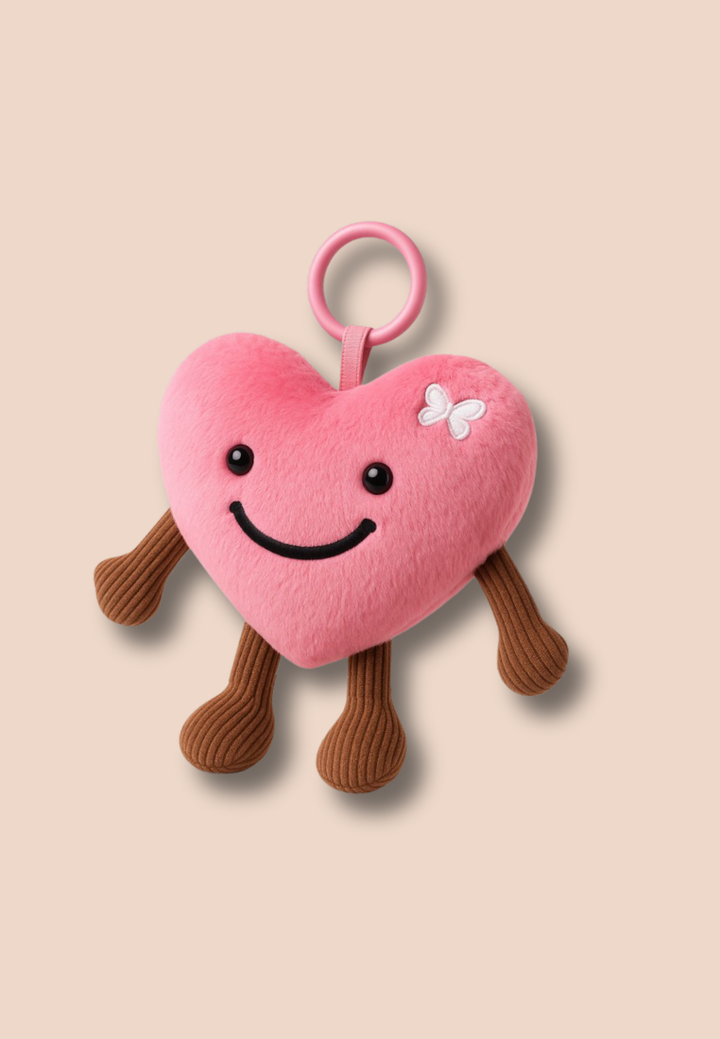 Love Knot’s 7th Birthday Edition Pink Heart Plushie Bag