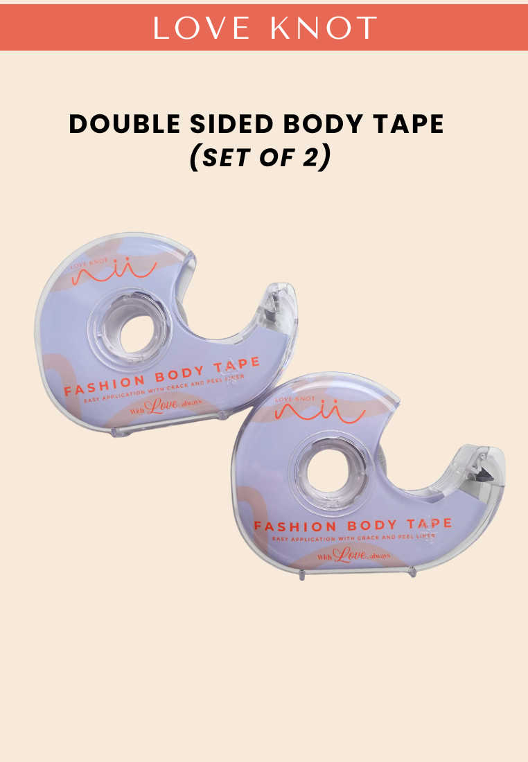 two sided tape for dresses Love Knot Label