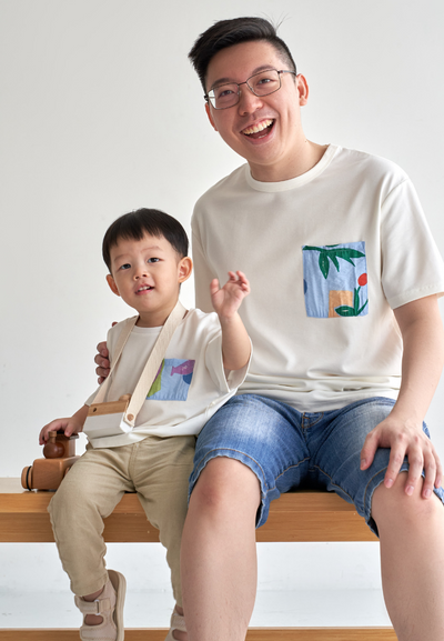 Little Caius Fruit Art Prints T-Shirt