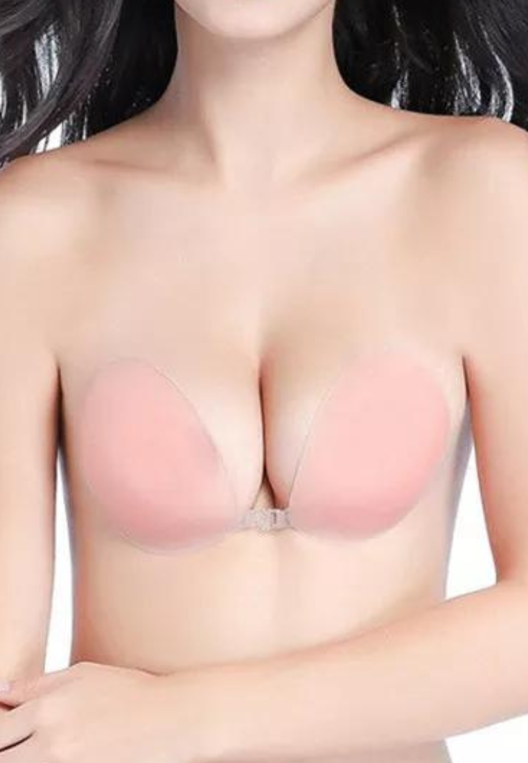 Kiss & Tell Silicone 3CM Thickness Push Up Nubra in Pink Seamless Invisible  Reusable Adhesive Stick on Wedding Bra 隐形聚拢胸胸貼 2024, Buy Kiss & Tell  Online