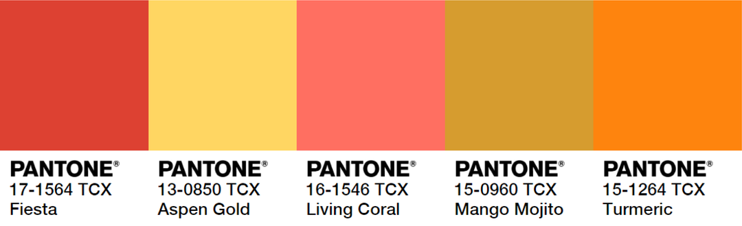 What are the trendiest colors in 2019?