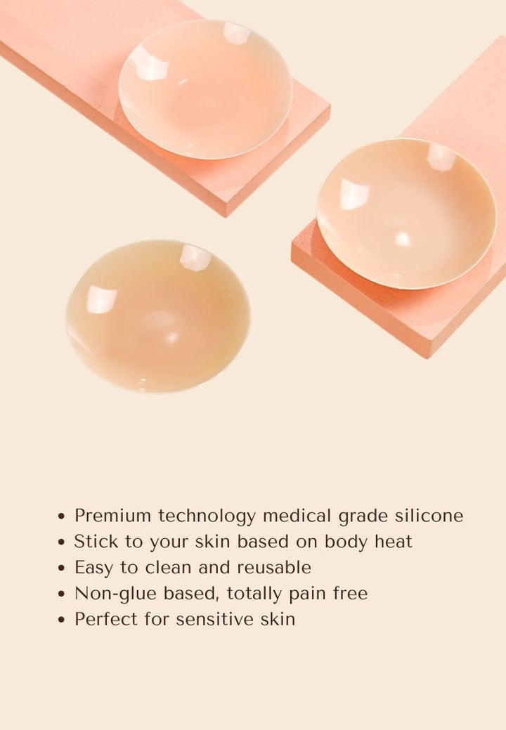 Medical Grade Non-Adhesive Silicone Nipple Covers