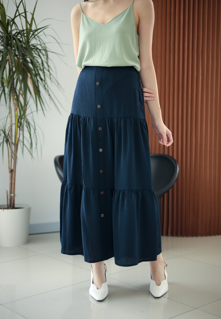 Leslie Tiered Maxi Skirt