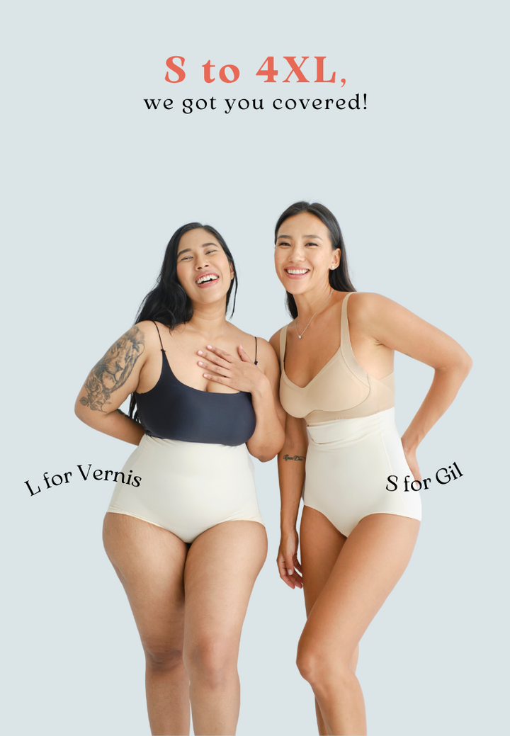 [New & Improved] SlimShape™ Meshfit High Waisted Plus Size Compression Panty