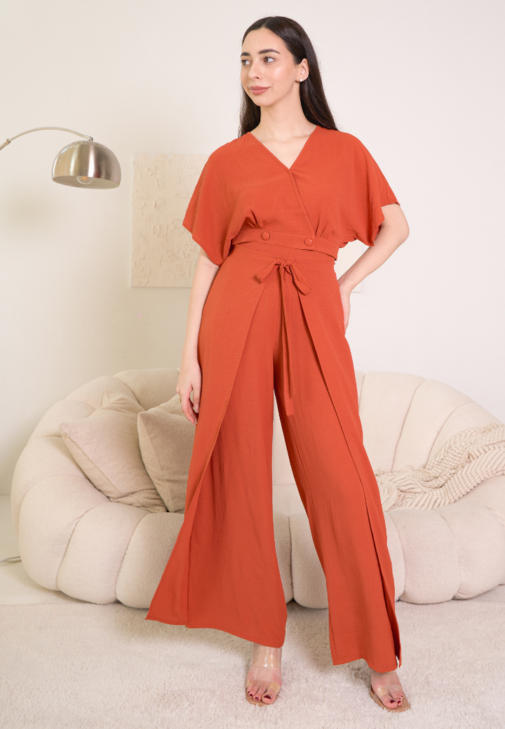 Finn Ribbon Self-Tie Flare Pants