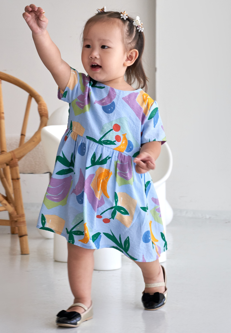 Little Nerine Fruit Art Prints Dress