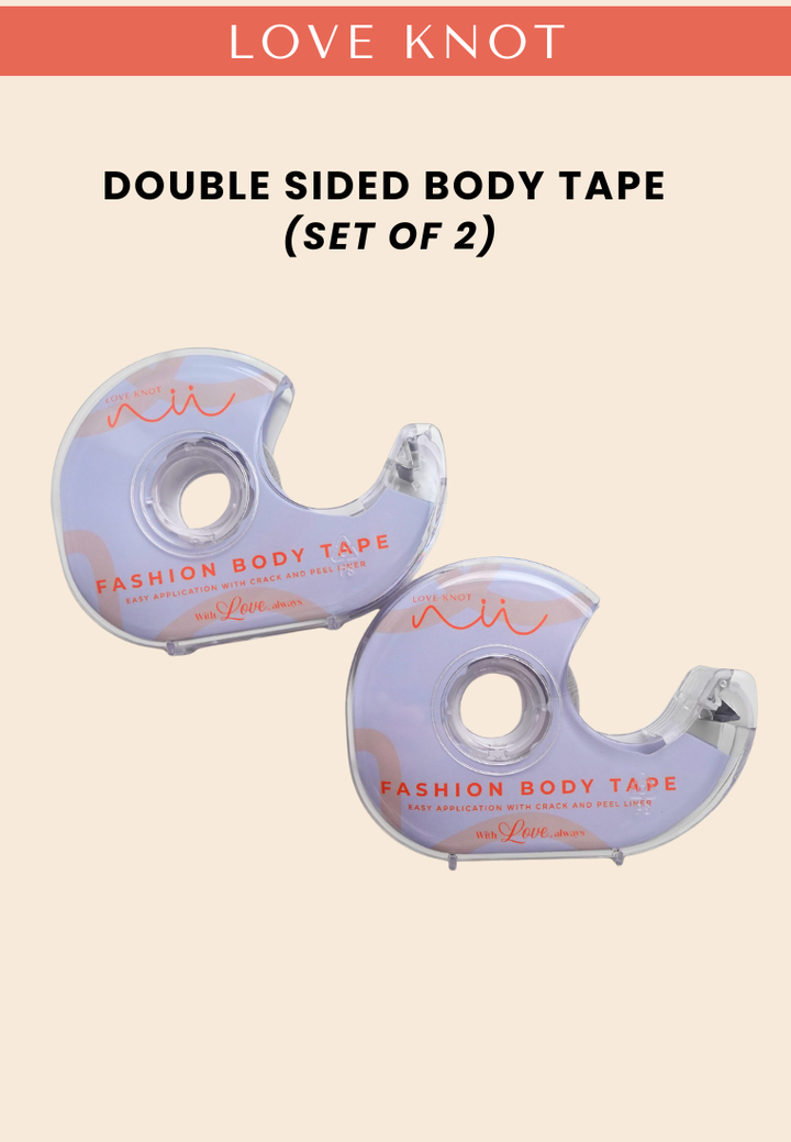(SET OF 2) Double-Sided Clothing Tape