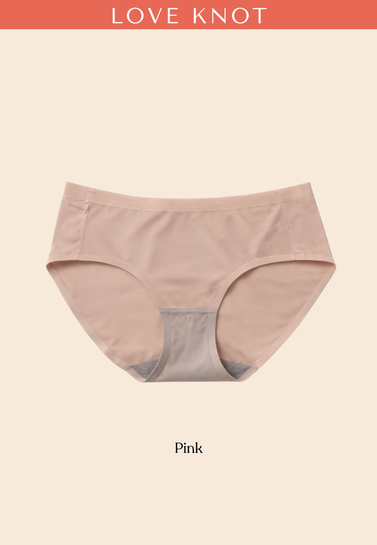 Icy Silk Seamless Mid-waist Panties