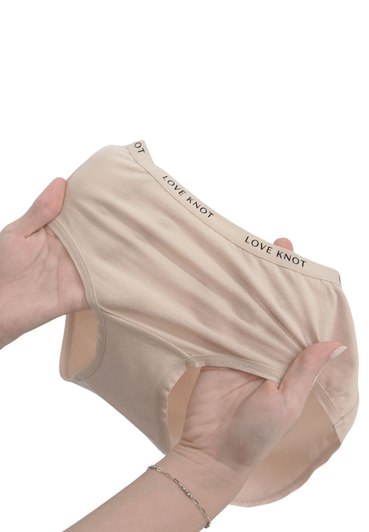 BONDee™ Premium Cotton Panties 2in1 Pack (Beige)