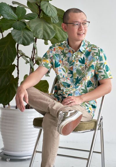 Kanoa Tropical Prints Button Down Shirt