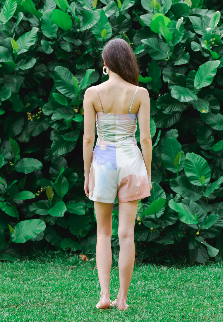 Eshe Tailored Flare Shorts