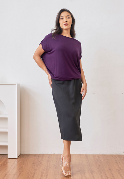 Louna Ruched Pencil Skirt