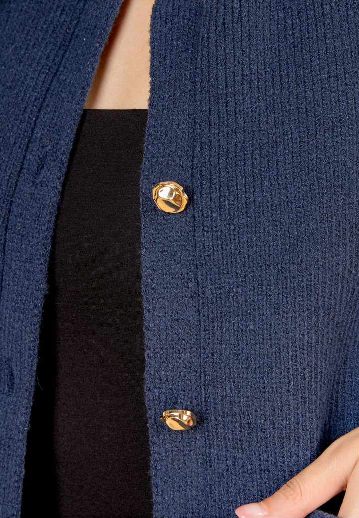 Novalyn Knitted Sleeveless Top(Navy)