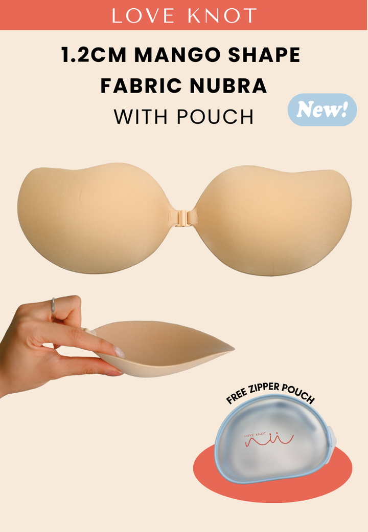 1.2CM Thick Mango Shape Fabric Nubra