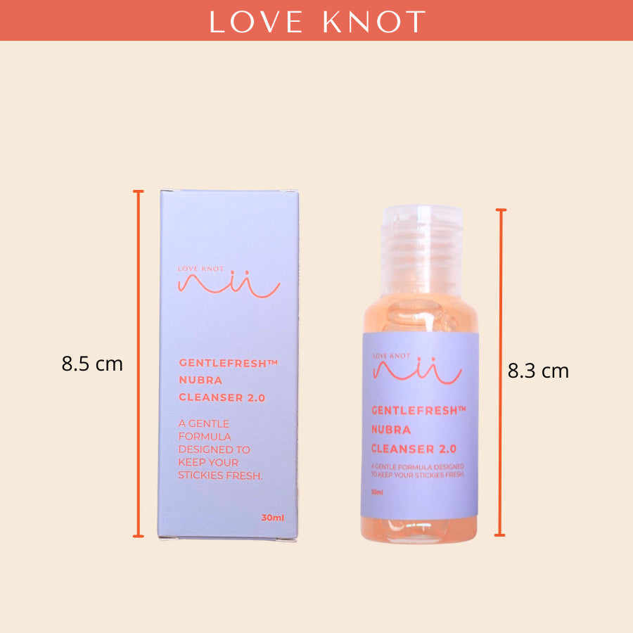 Love Knot Gentlefresh™ Bra Nubra Adhesive Product Cleanser