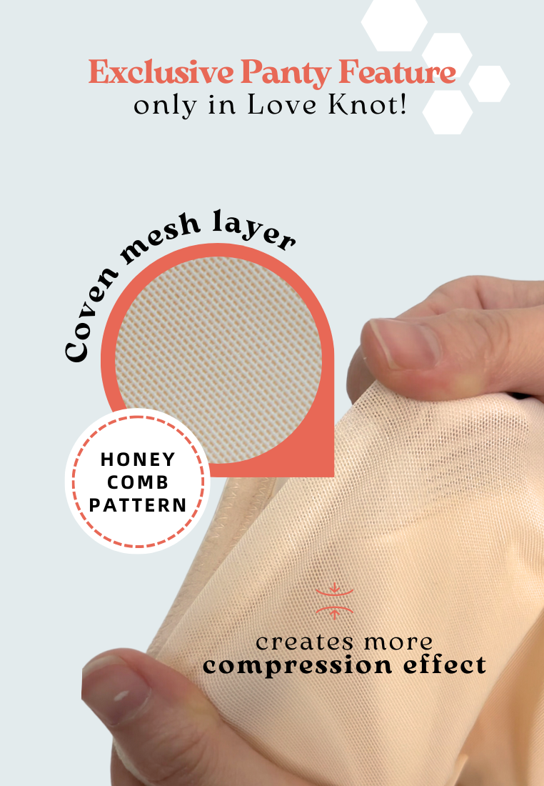 Buy Love Knot [New & Improved] Love Knot SlimShape Meshfit High Waisted  Plus Size Compression Panty 2024 Online