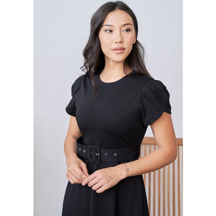 Love Knot Carissa Tulip Sleeves A-line Dress