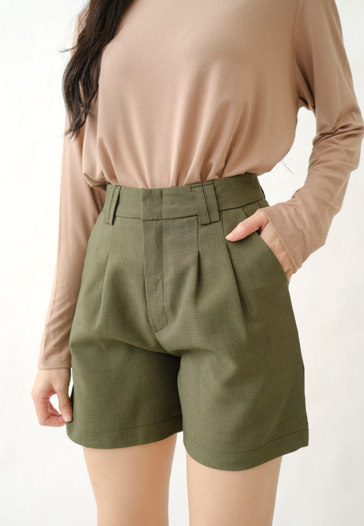 Janine Linen Shorts