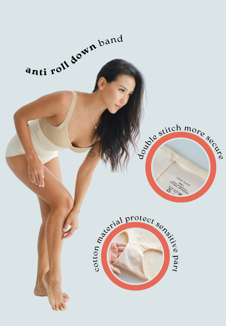 Plus size top compression underwear