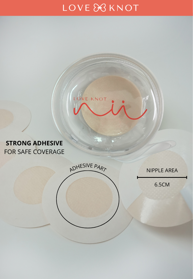 Disposable One Time Use Satin Adhesive Nipple Cover Adhesive Nipple Patch
