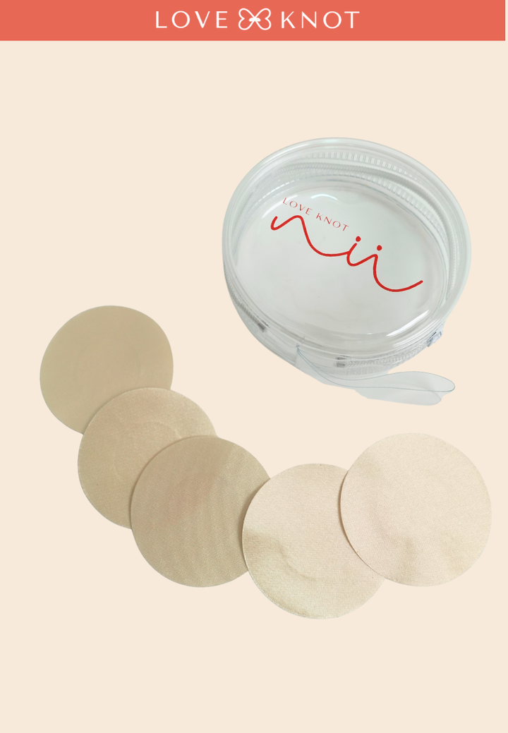 Disposable One Time Use Satin Adhesive Nipple Cover Adhesive Nipple Patch