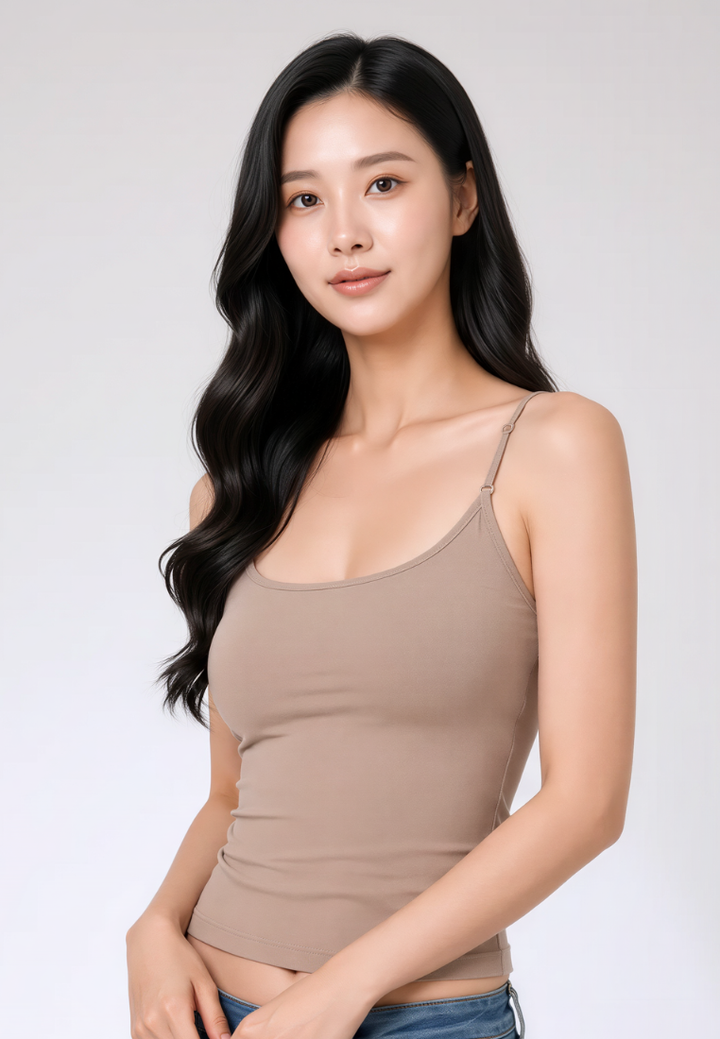 Ellen Padded Longline Cami Top