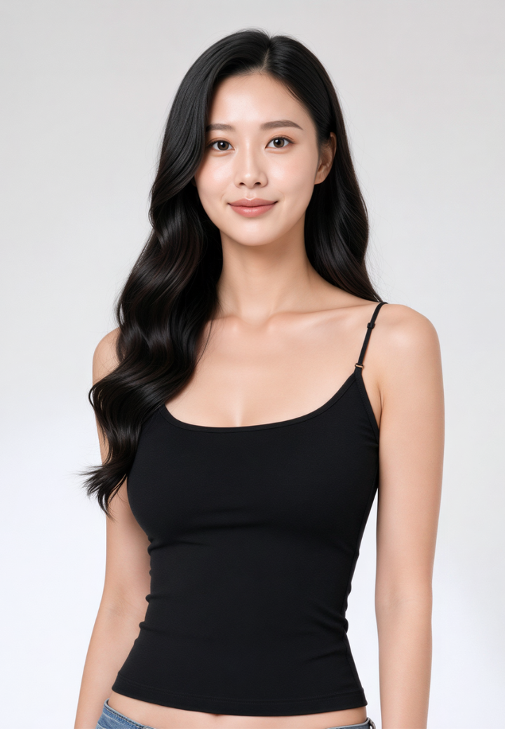 Ellen Padded Longline Cami Top