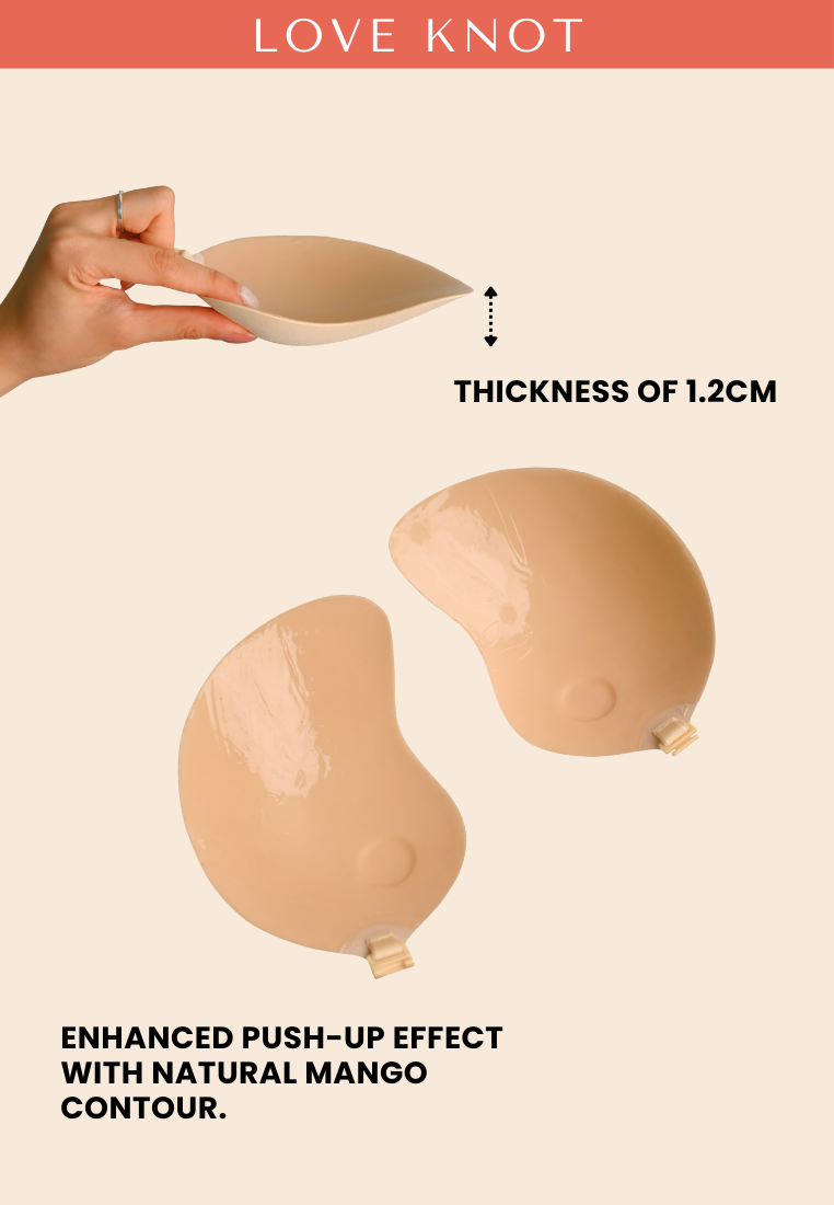 1.2CM Thick Mango Shape Fabric Nubra