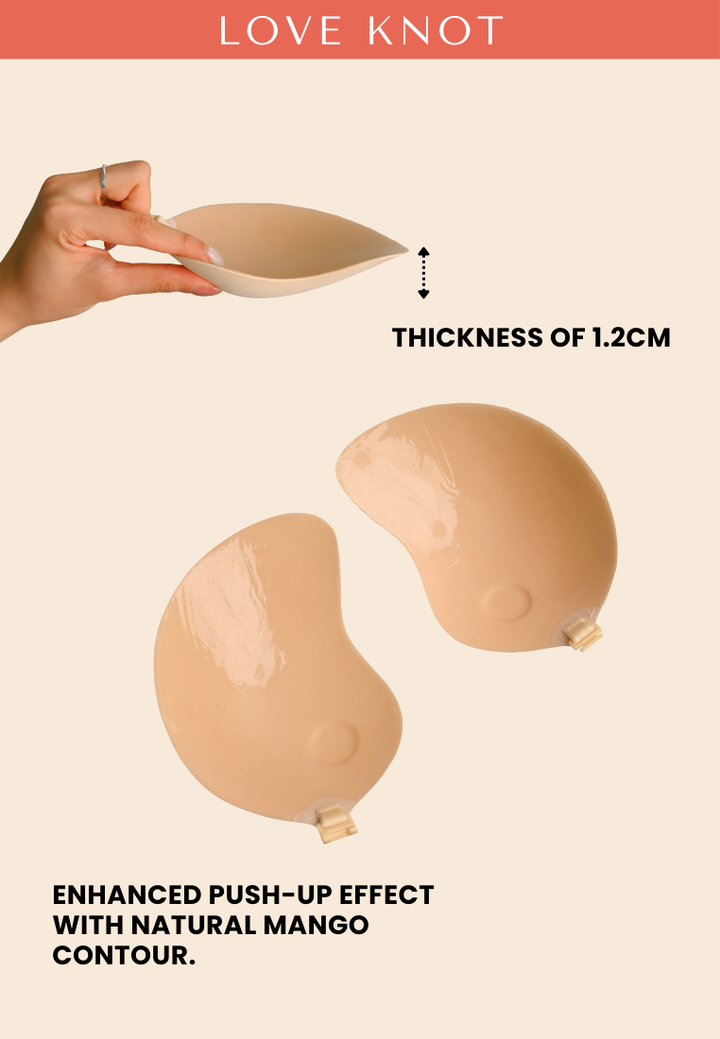 1.2CM Thick Mango Shape Fabric Nubra