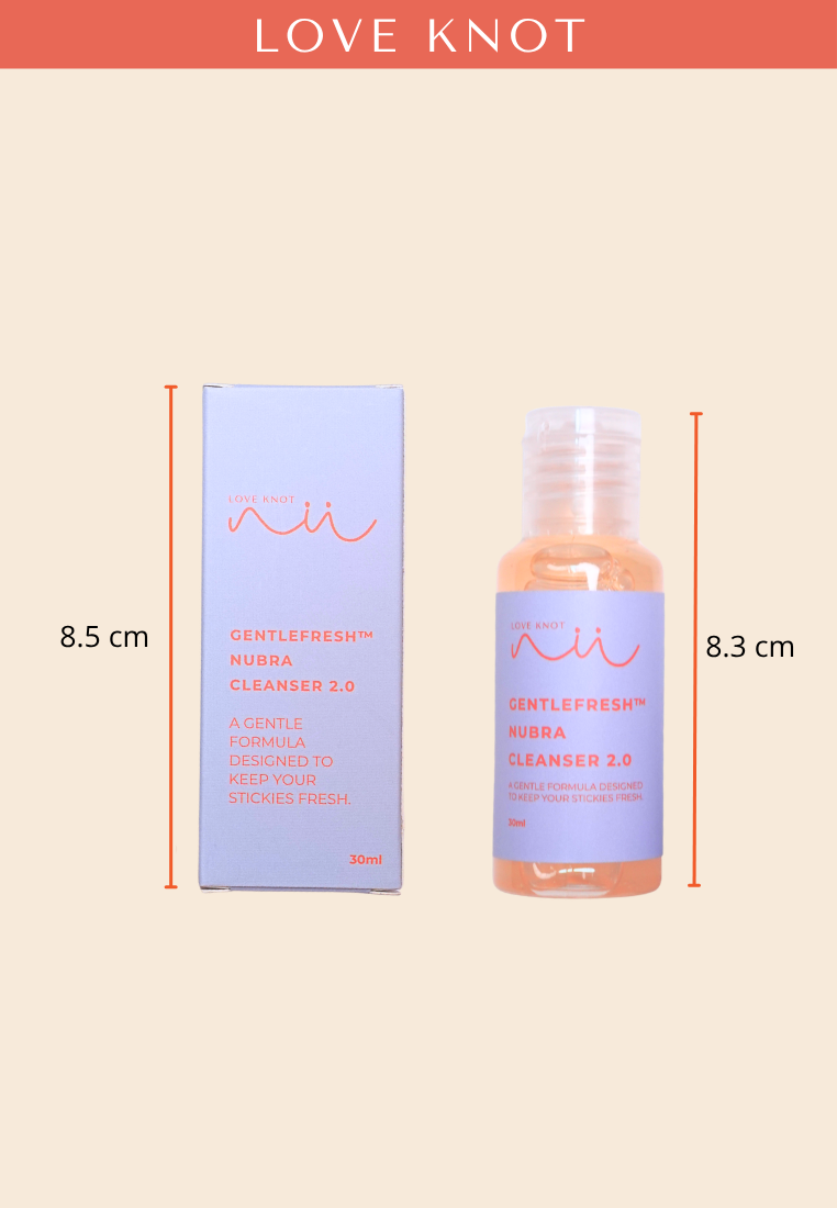 Love Knot Gentlefresh™ Bra Nubra Adhesive Product Cleanser