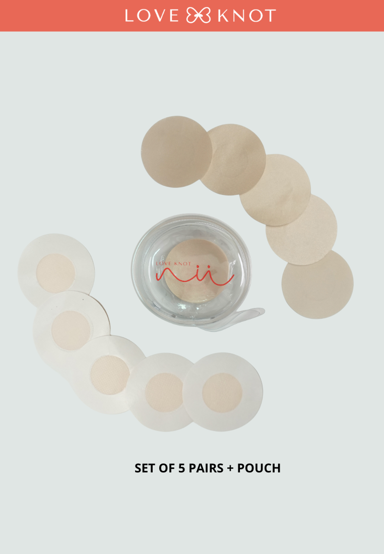 Disposable One Time Use Satin Adhesive Nipple Cover Adhesive Nipple Patch