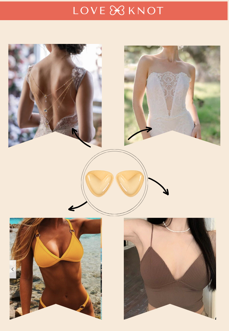 Double Sided Adhesive Bra Insert Pads