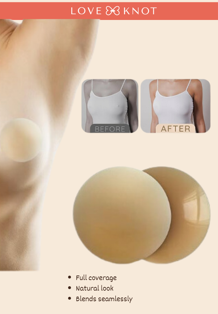 Non-Adhesive Medical Grade Silicone Nipple Covers