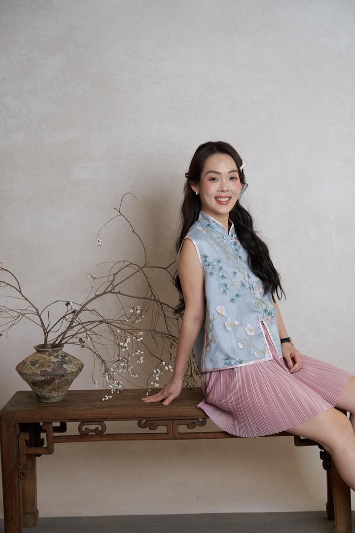 Storge x Love Knot: Azure Peony Set