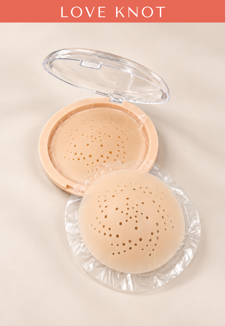 Love Knot AirBreezeTM Premium Breathable Silicone Nipple Cover