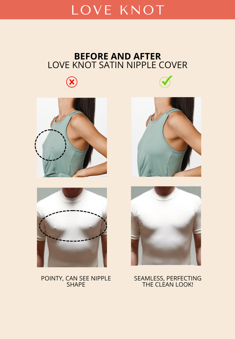 Disposable One Time Use Satin Adhesive Nipple Cover Adhesive Nipple Patch - (5 Pairs Water Drop)