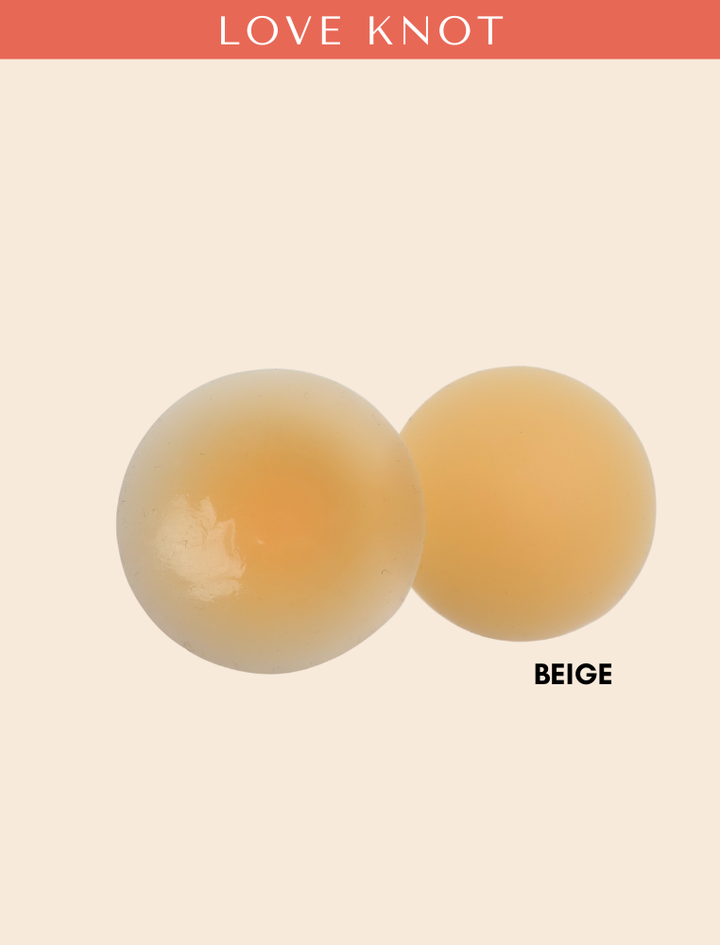 8cm Reusable Adhesive Skin Friendly Breathable Sticker Bra Invisible Solid Silicone Nipple Patch Cover (Round Shape)