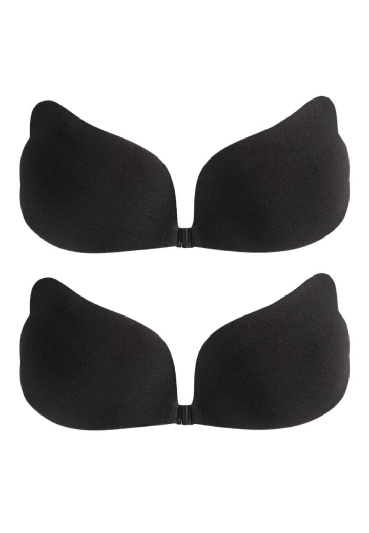 [Imperfect Quality] Love Knot Cup A-F Seamless Invisible Adhesive Angel Wing Nubra Push Up Stick On Wedding Silicon Bra