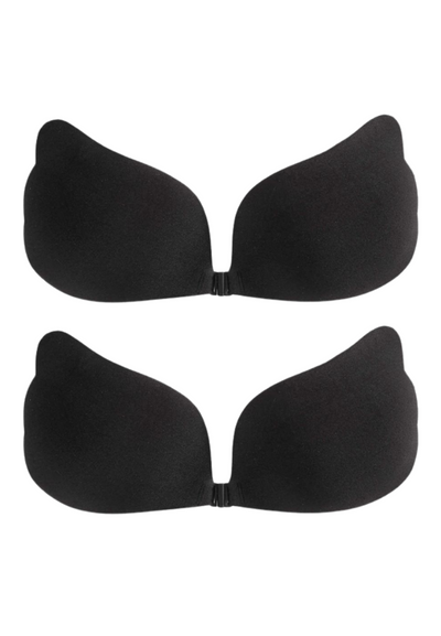 [Imperfect Quality] Love Knot Cup A-F Seamless Invisible Adhesive Angel Wing Nubra Push Up Stick On Wedding Silicon Bra