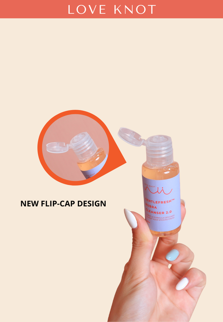 Love Knot Gentlefresh™ Bra Nubra Adhesive Product Cleanser