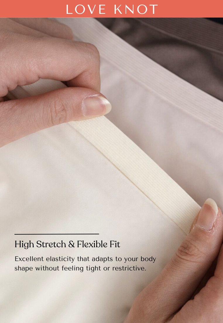 Icy Silk Seamless Mid-waist Panties