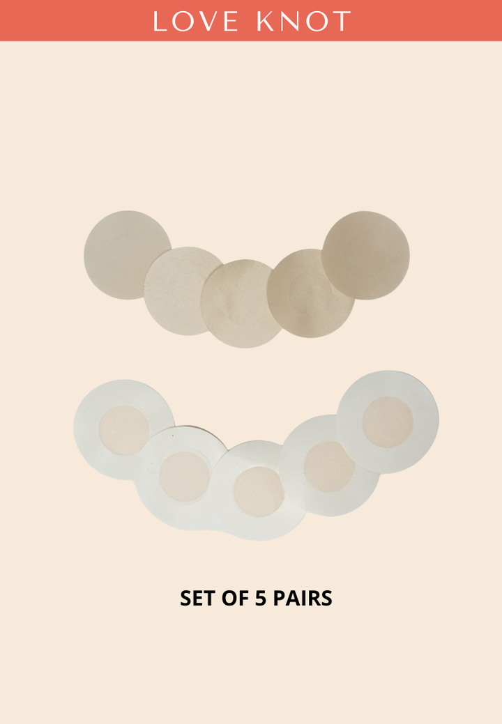 Disposable One Time Use Satin Adhesive Nipple Cover Adhesive Nipple Patch