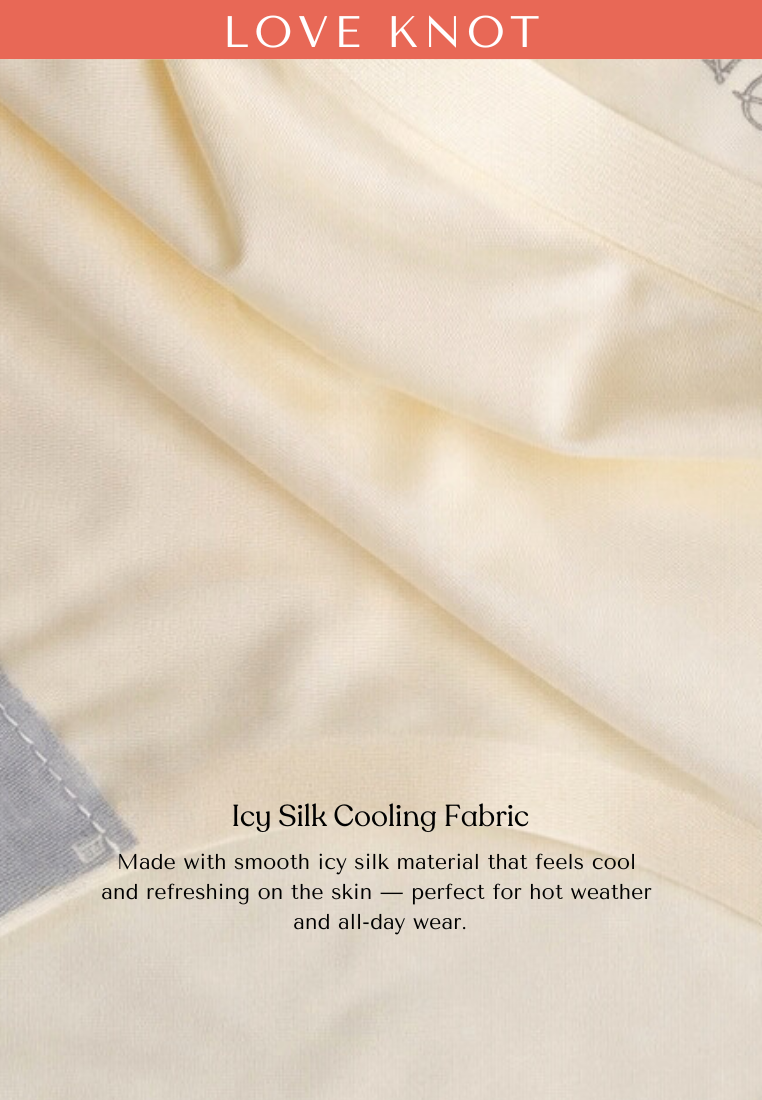 Icy Silk Seamless Mid-waist Panties