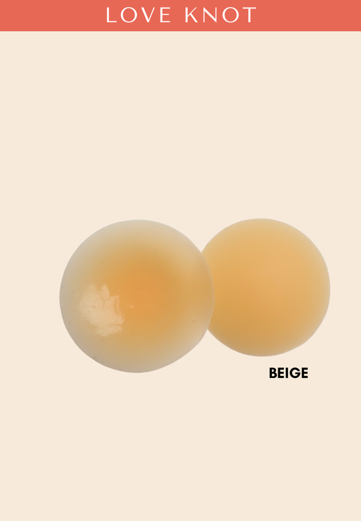 8cm Reusable Adhesive Skin Friendly Breathable Sticker Bra Invisible Solid Silicone Nipple Patch Cover (Round Shape)