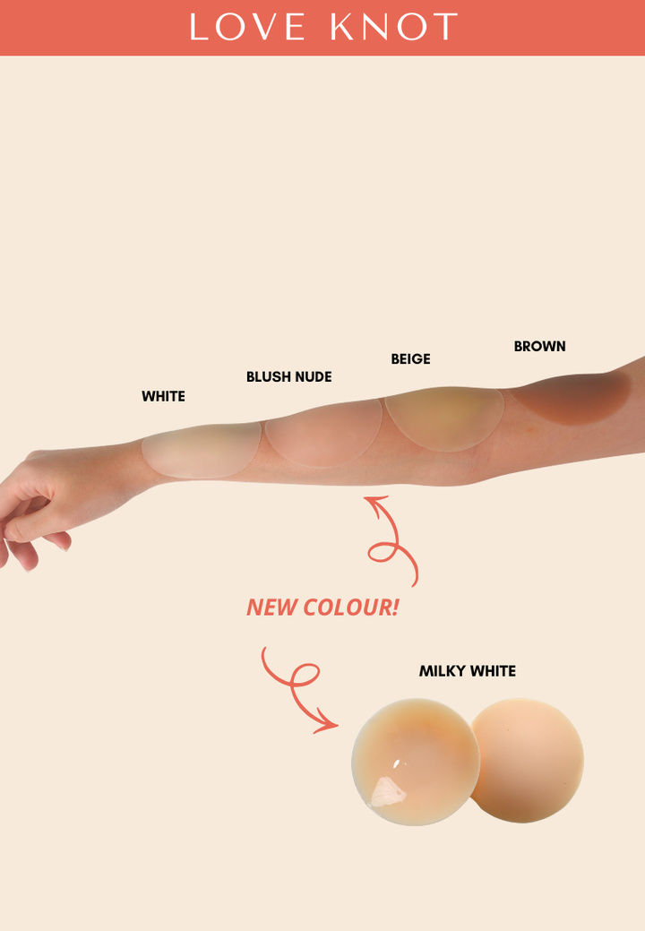 8cm Reusable Adhesive Skin Friendly Breathable Sticker Bra Invisible Solid Silicone Nipple Patch Cover (Round Shape)