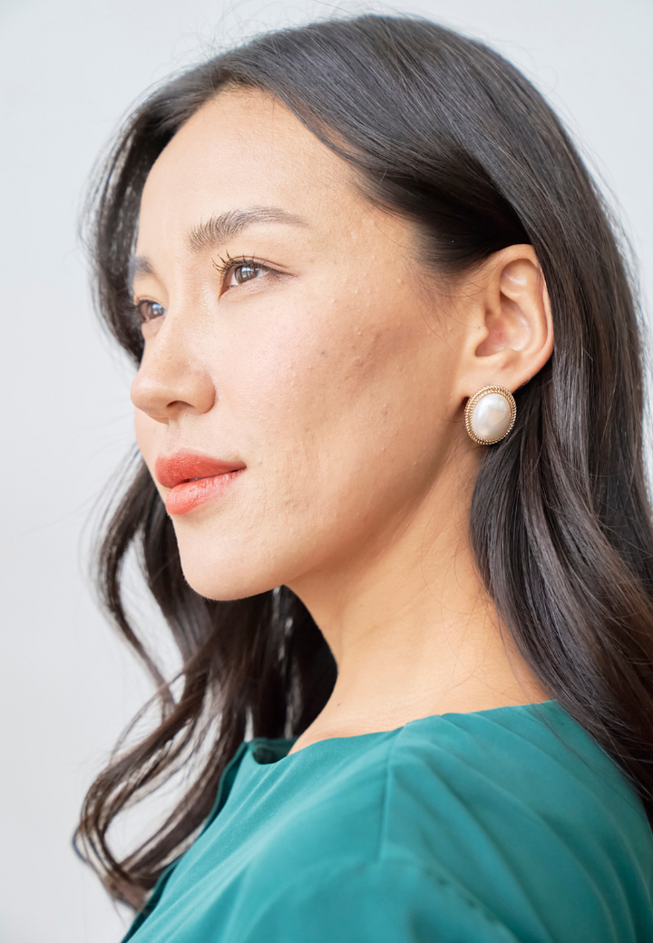 [LK x Sherlyn Mama] Vintage Pearl Studs