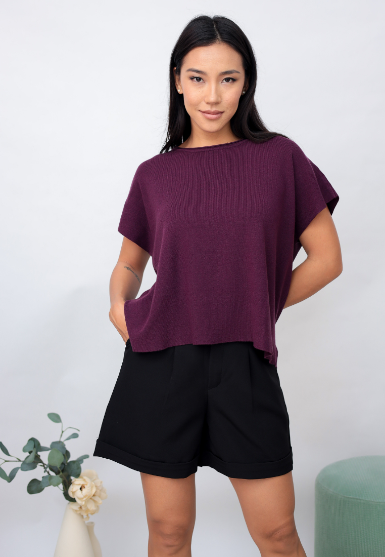 Ellie High Low Hem Knit Top