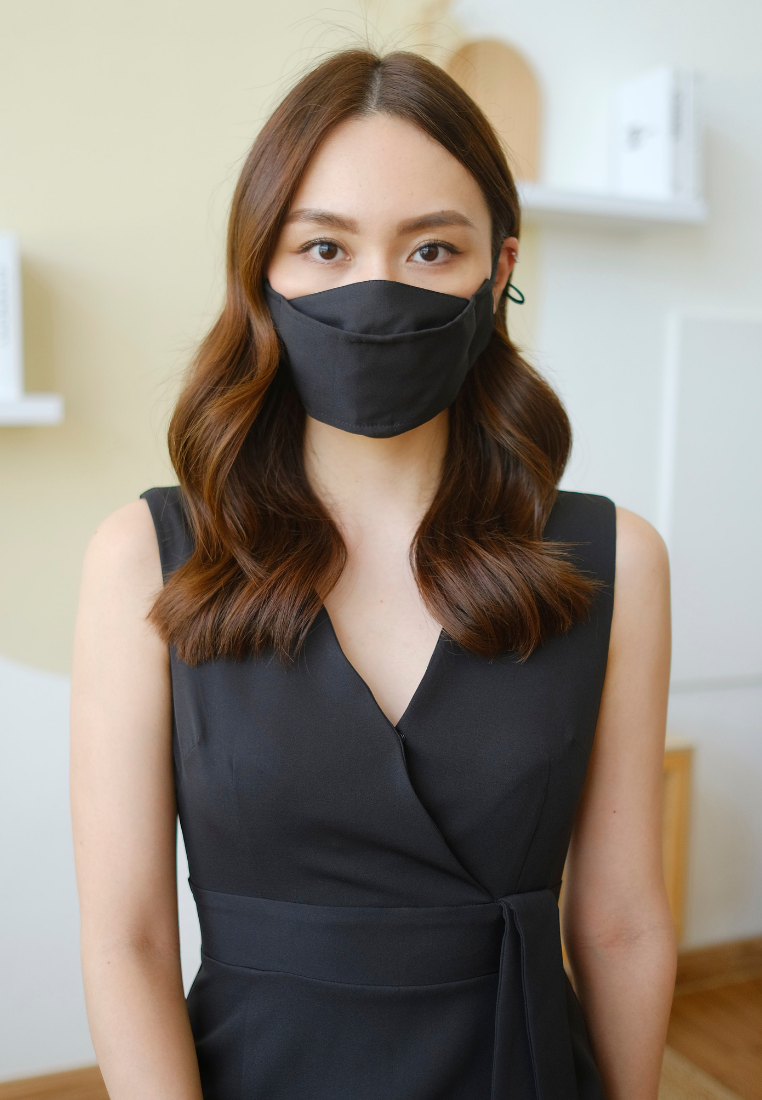 4-Ply KF94 Fabric Face Mask (Black)
