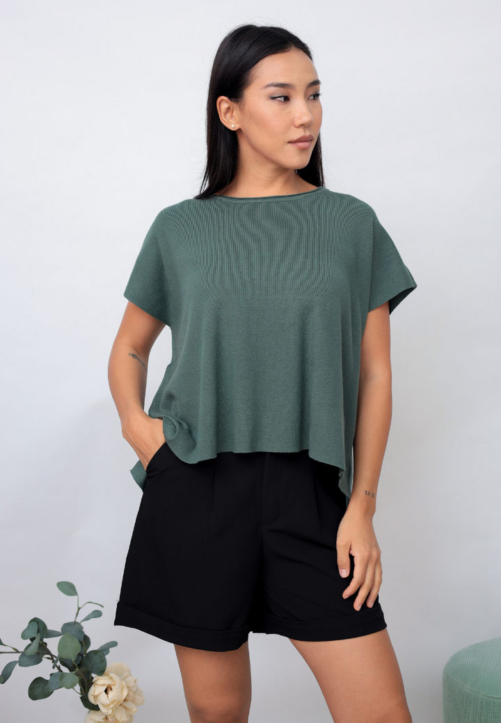 Ellie High Low Hem Knit Top